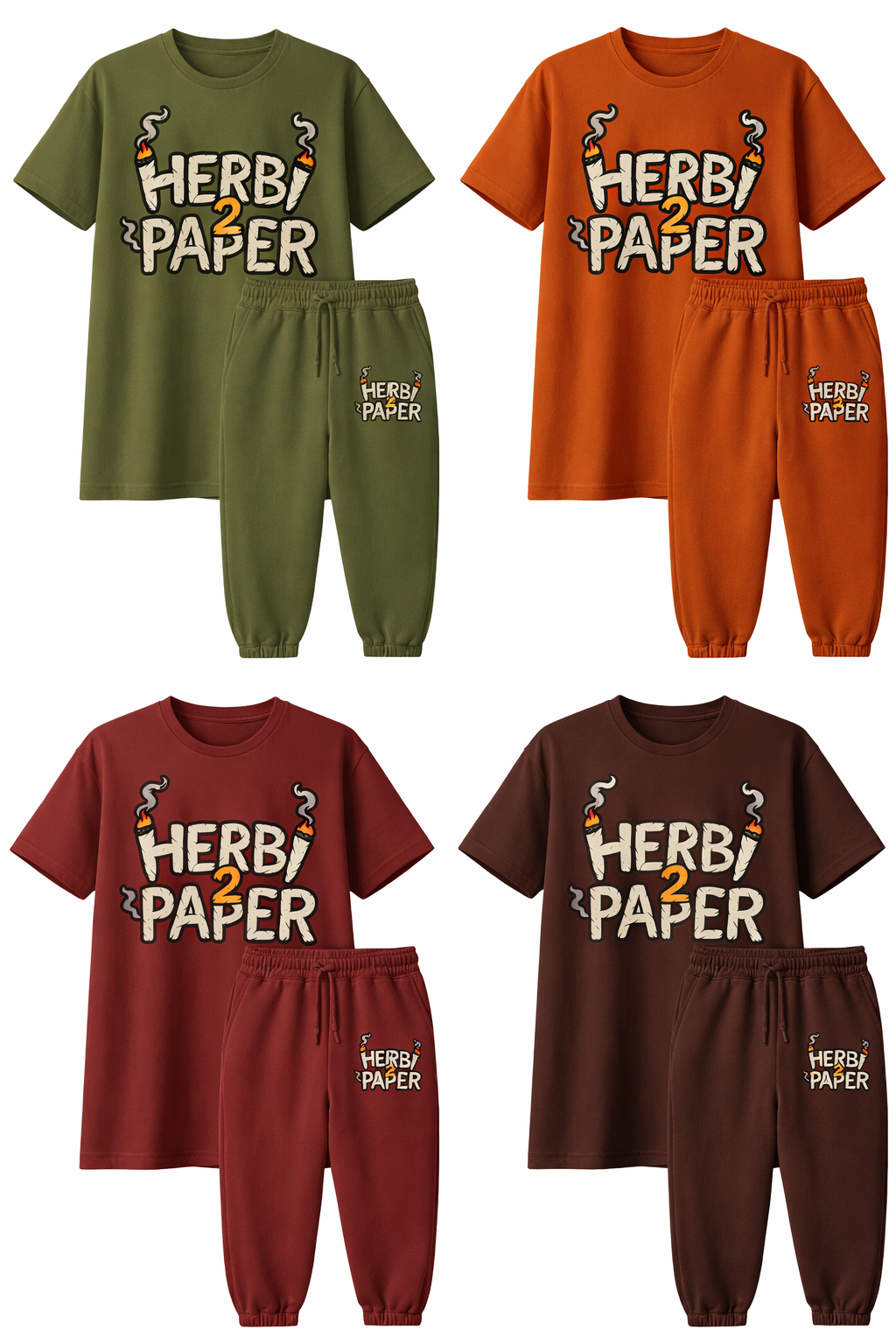 Short Sleeve Shirt with Sweatpants